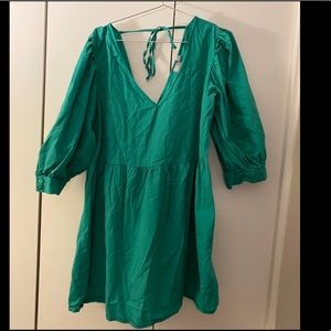 Bright Green Smock ASOS Dress